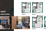 Căn hộ officetel, shophouse, căn 1PN, 2PN, 3 PN giá chỉ từ 35 triệu/m2