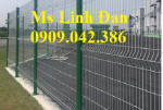 Báo Gía hàng rào mạ kẽm, hàng rào sơn tĩnh điện dây 4 ly, 5ly ,6ly giá ưu đãi