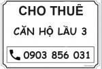 Chính chủ cho thuê căn hộ lầu 3 lô C 95 Pasteur, P.Bến Nghé, Q1, HCM, 25tr/th; 0903856031