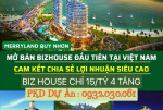 BIZHOUSE THƯƠNG MẠI ĐẦU TIÊN TẠI VN CHỈ 15TY/CĂN TẠI MERRY LAND QUY NHƠN 0932030061