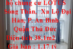 Chính chủ cần bán căn hộ chung cư LOTUS Sóng Thần, Đường Xa Lộ Đại Hàn, Phường An Bình, Quận Thủ Đức